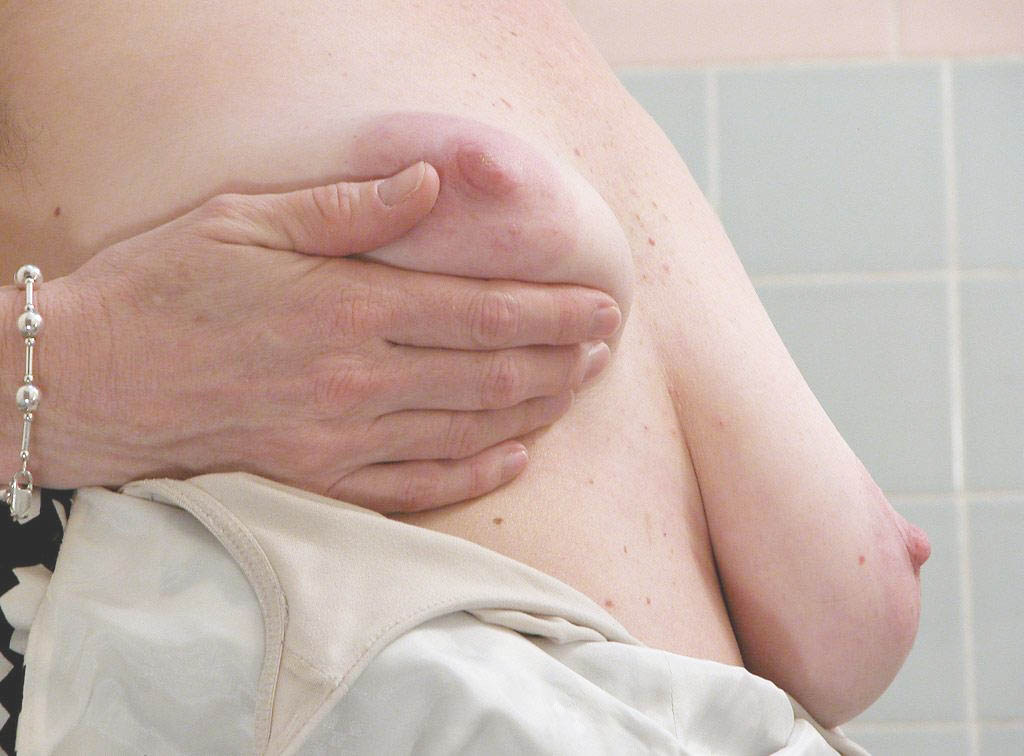 Härliga, hängbröst.